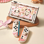 Bear Biscuit Bakery Collection Bear Bakery Protective Case & Thumb Grip Caps Switch 2