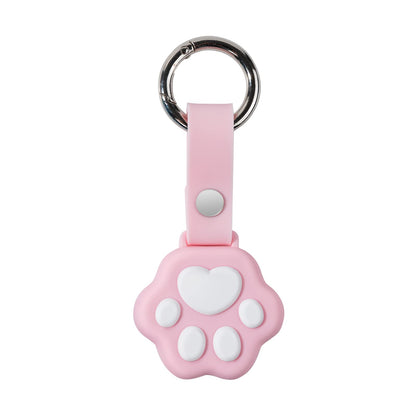 Cat Paw Design Protective  Case for Apple AirTag Cat Paw Design Protective  Case for Apple AirTag