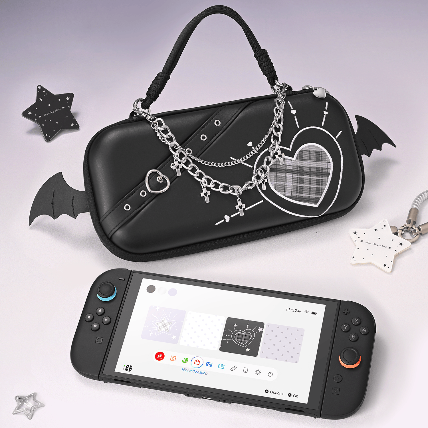 GeekShare Angel & Devil Carrying Case GeekShare Angel & Devil Carrying Case for Switch 2
