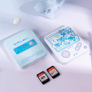 GeekShare Baby Shark Switch Game Card Case GeekShare Mysterious Kingdom Switch Game Card Case Holder