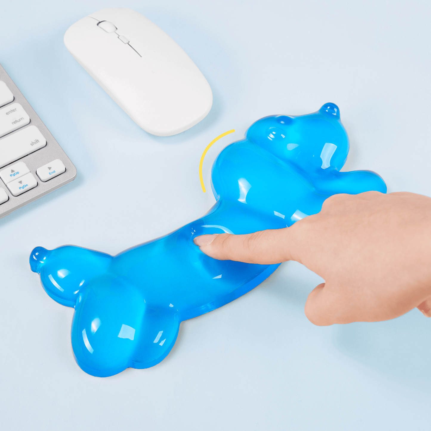 GeekShare Balloon Dog Transparent Wrist Rest GeekShare Balloon Dog Transparent Wrist Rest