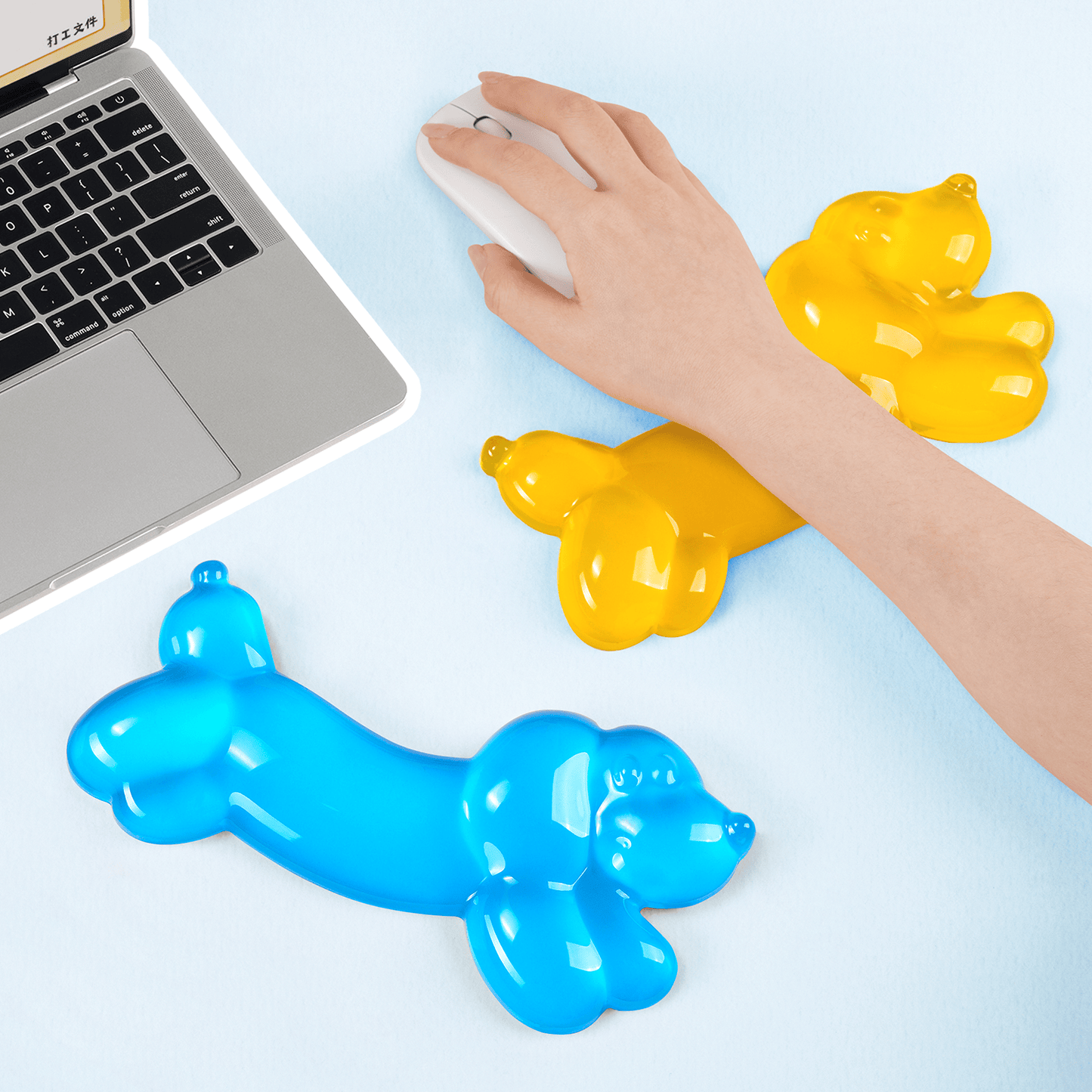 GeekShare Balloon Dog Transparent Wrist Rest GeekShare Balloon Dog Transparent Wrist Rest
