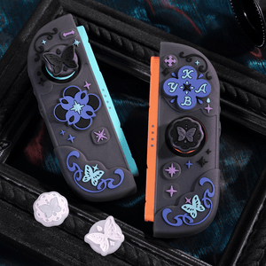 GeekShare Candlelit Butterfly Silicone Thumb Grip Caps Candlelit Butterfly Thumb Grips for Switch 2 by GeekShare 