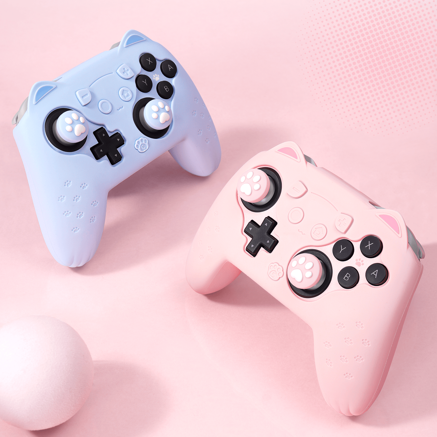 GeekShare Cat Ear Silicone Controller Grip for Switch 2 pro GeekShare Cat Ear Silicone Controller Grip for Switch 2 pro