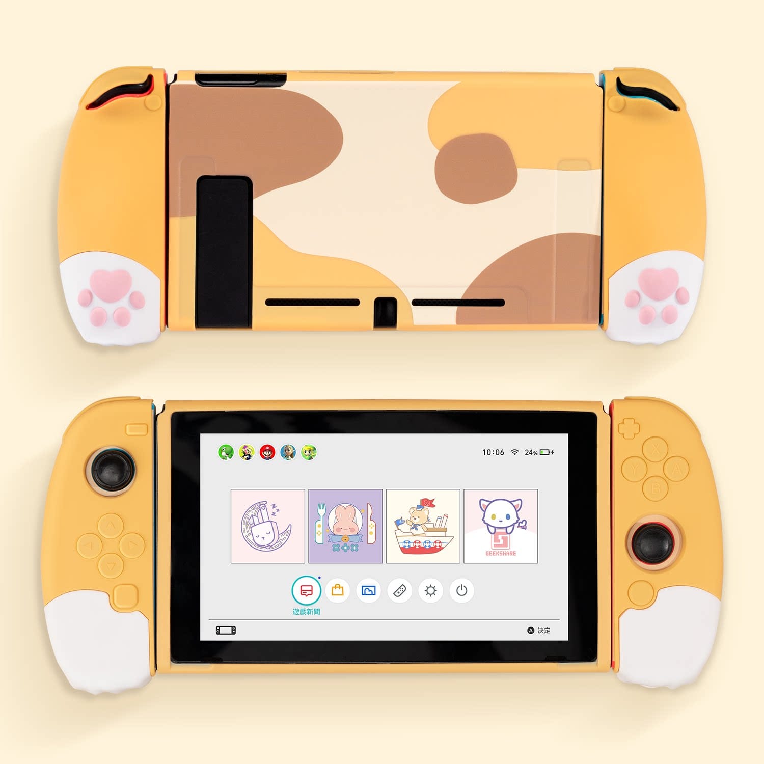 GeekShare Cat JOJO Full Coverage Protective Case GeekShare Cat JOJO Full Coverage Protective Case