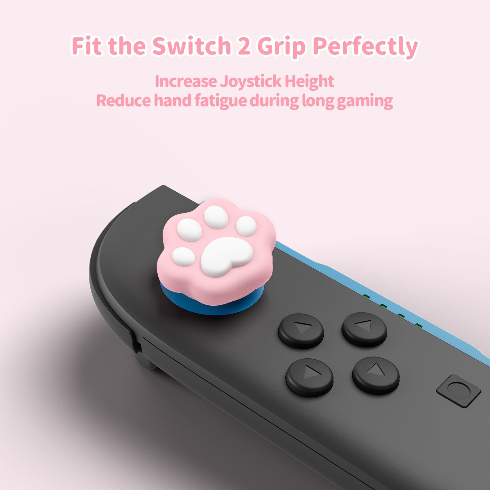 GeekShare Cat Paw Button Caps for Switch 2 GeekShare Cat Paw Button Caps for Switch 2