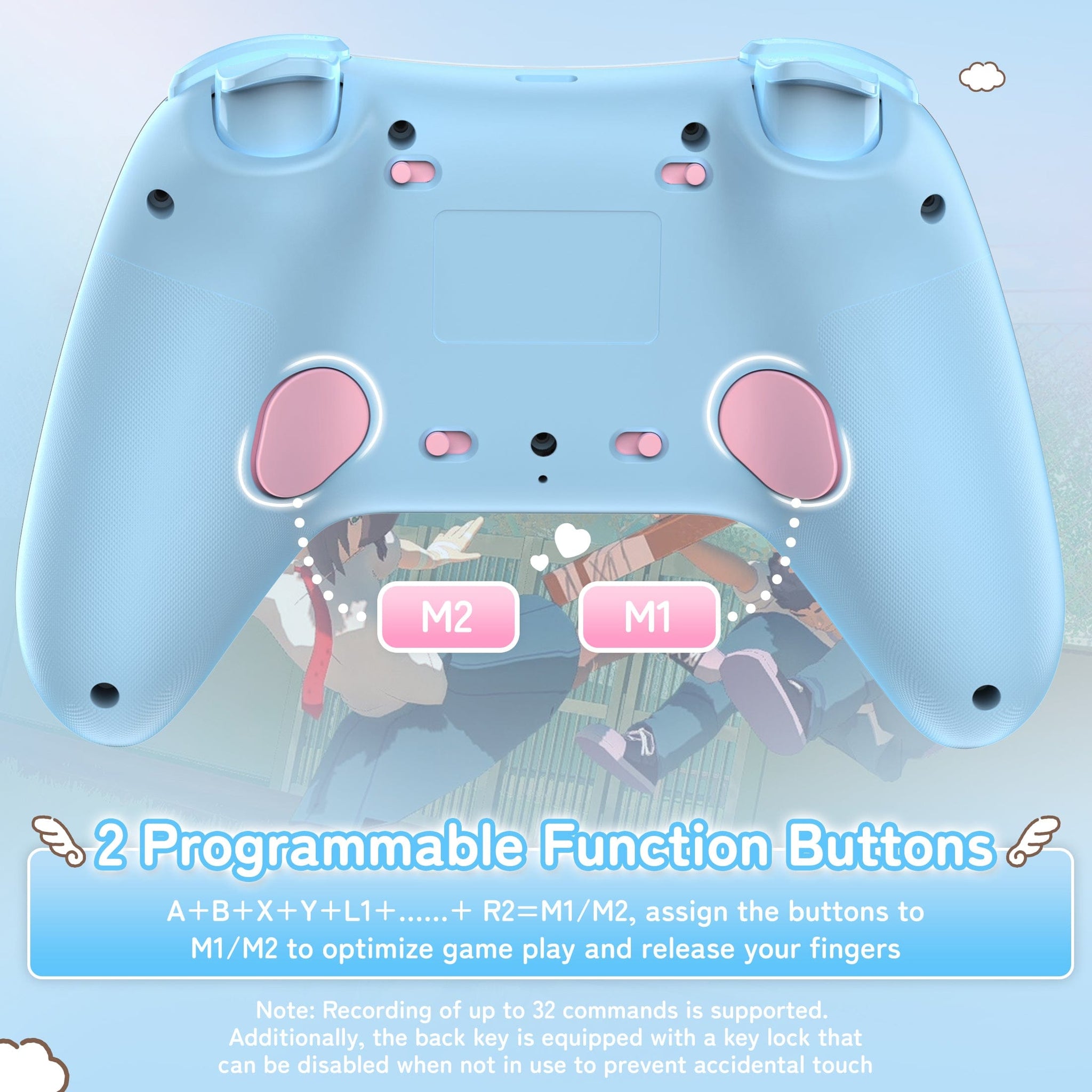 GeekShare Cinnamoroll & Pompompurin Gamepad with Receiver Set For Switch 2/Switch 2017/PC GeekShare Cinnamoroll & Pompompurin Gamepad with Receiver Set For Switch 2/Switch 2017/PC