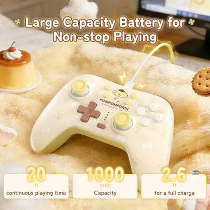 GeekShare Cinnamoroll & Pompompurin Gamepad with Receiver Set For Switch 2/Switch 2017/PC GeekShare Cinnamoroll & Pompompurin Gamepad with Receiver Set For Switch 2/Switch 2017/PC