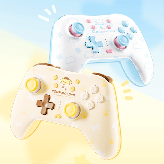 GeekShare Cinnamoroll & Pompompurin Gamepad with Receiver Set For Switch/Switch 2/PC GeekShare Cinnamoroll & Pompompurin Gamepad with Receiver Set For Switch/Switch 2/PC