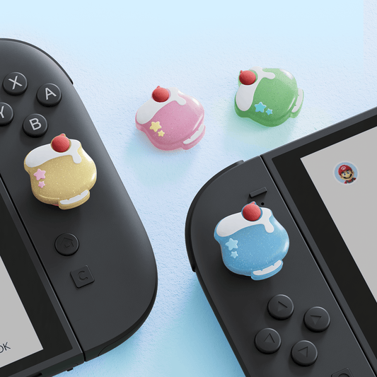 GeekShare Cream Soda Thumb Grip Caps for Switch 2 GeekShare Cream Soda Thumb Grip Caps for Switch 2