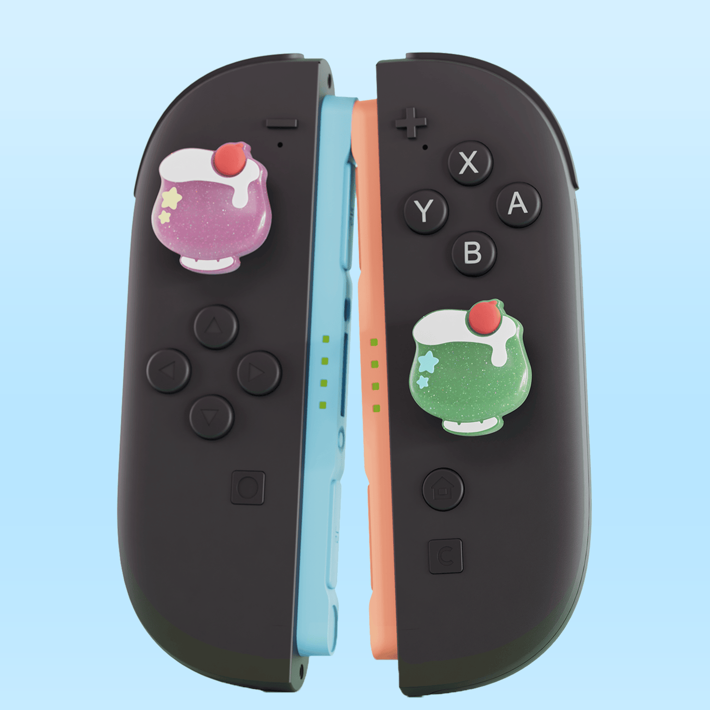 GeekShare Cream Soda Thumb Grip Caps for Switch 2 GeekShare Cream Soda Thumb Grip Caps for Switch 2