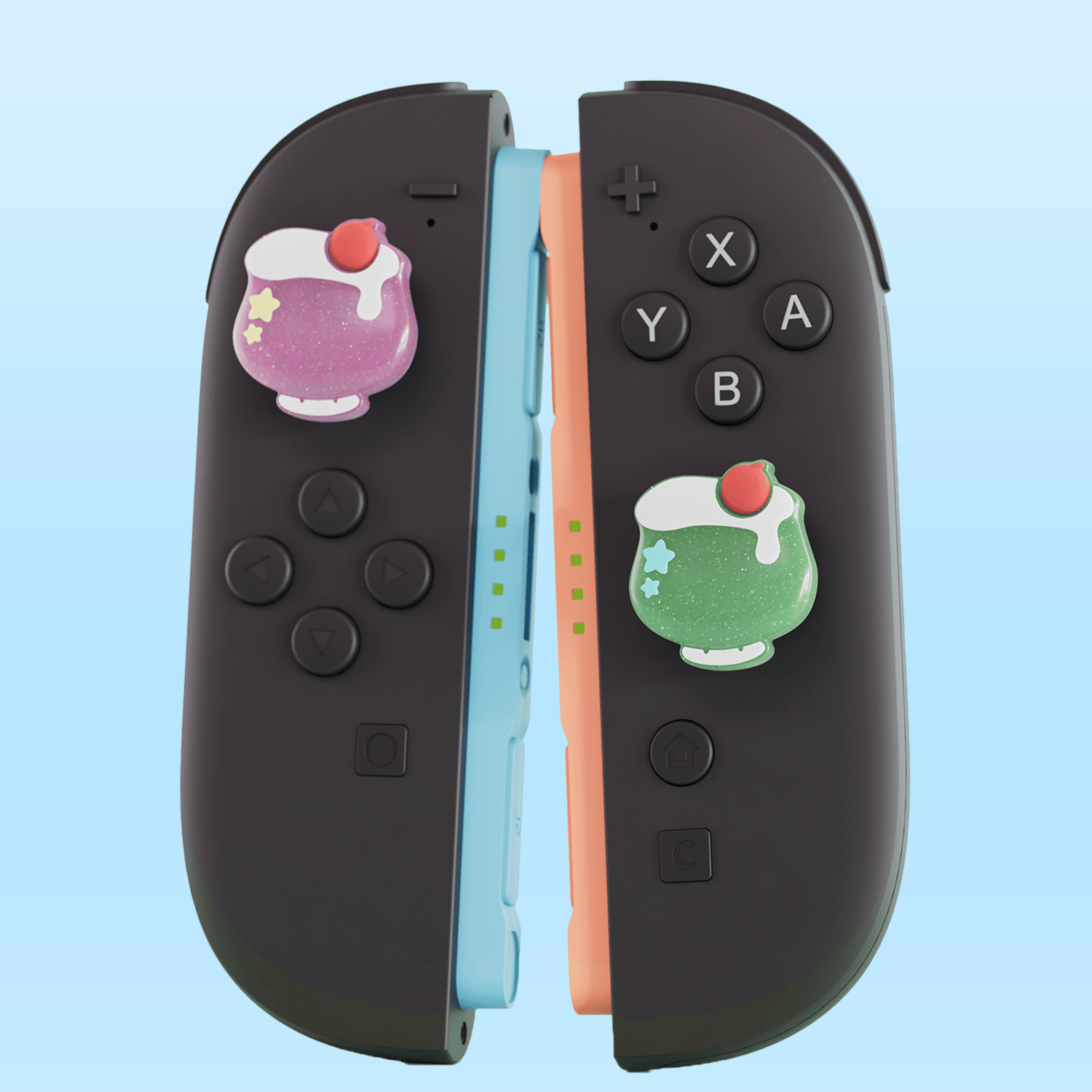 GeekShare Cream Soda Thumb Grip Caps for Switch 2 GeekShare Cream Soda Thumb Grip Caps for Switch 2