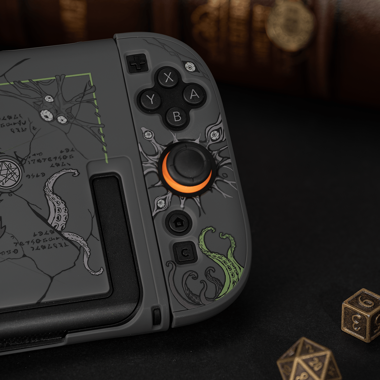 GeekShare Cthulhu Split Hollow Protective Case for Switch 2 GeekShare Cthulhu Split Hollow Protective Case for Switch 2