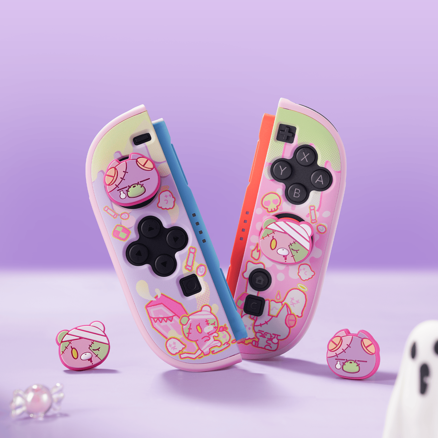 GeekShare Cutie Doll Thumb Grip Caps for Switch 2 GeekShare Cutie Doll Thumb Grip Caps for Switch 2