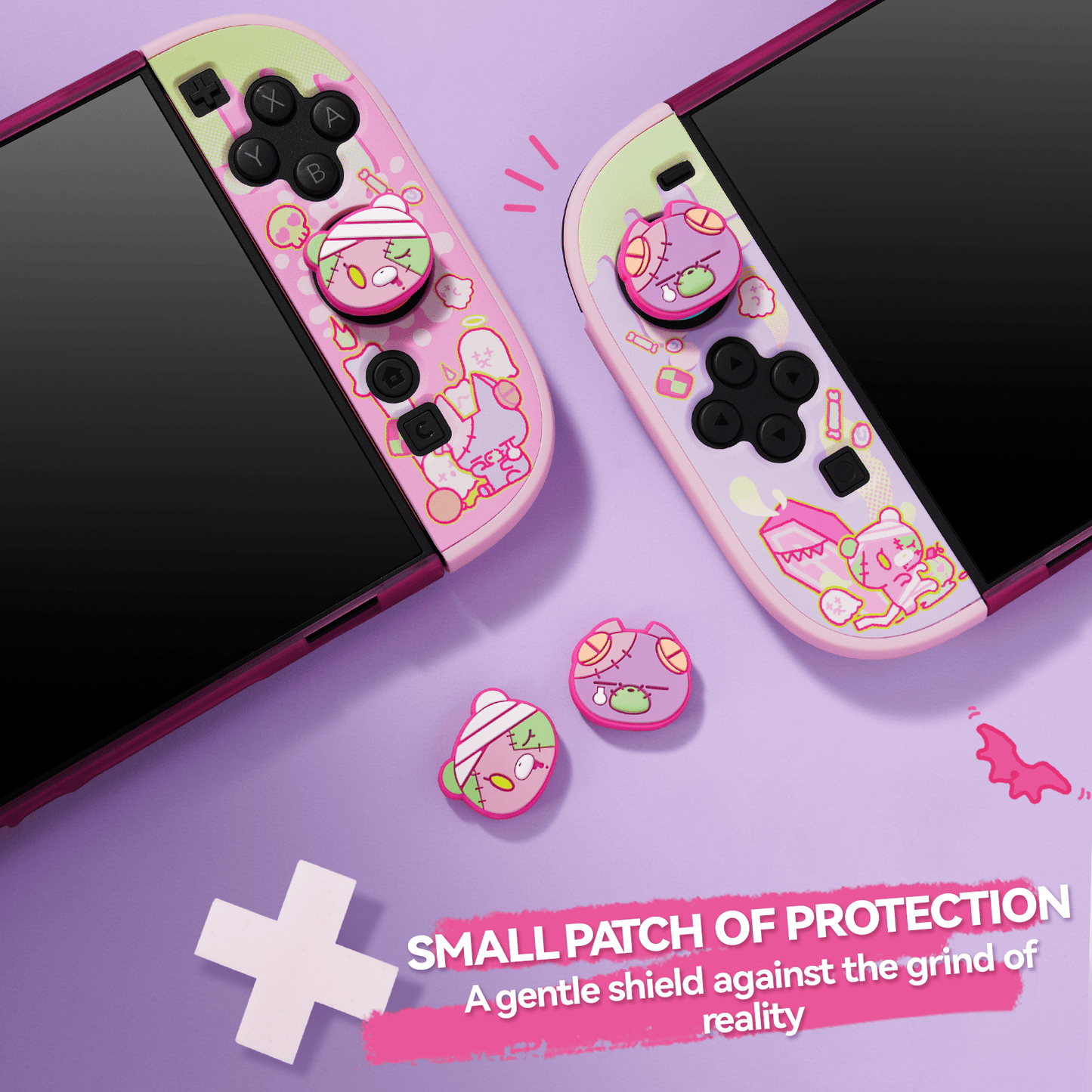 GeekShare Cutie Doll Thumb Grip Caps for Switch 2 GeekShare Cutie Doll Thumb Grip Caps for Switch 2