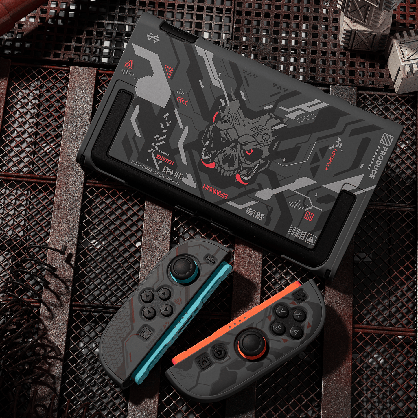 GeekShare Cyber Mecha Protective Case for Switch 2 GeekShare Cyber Mecha Protective Case for Switch 2