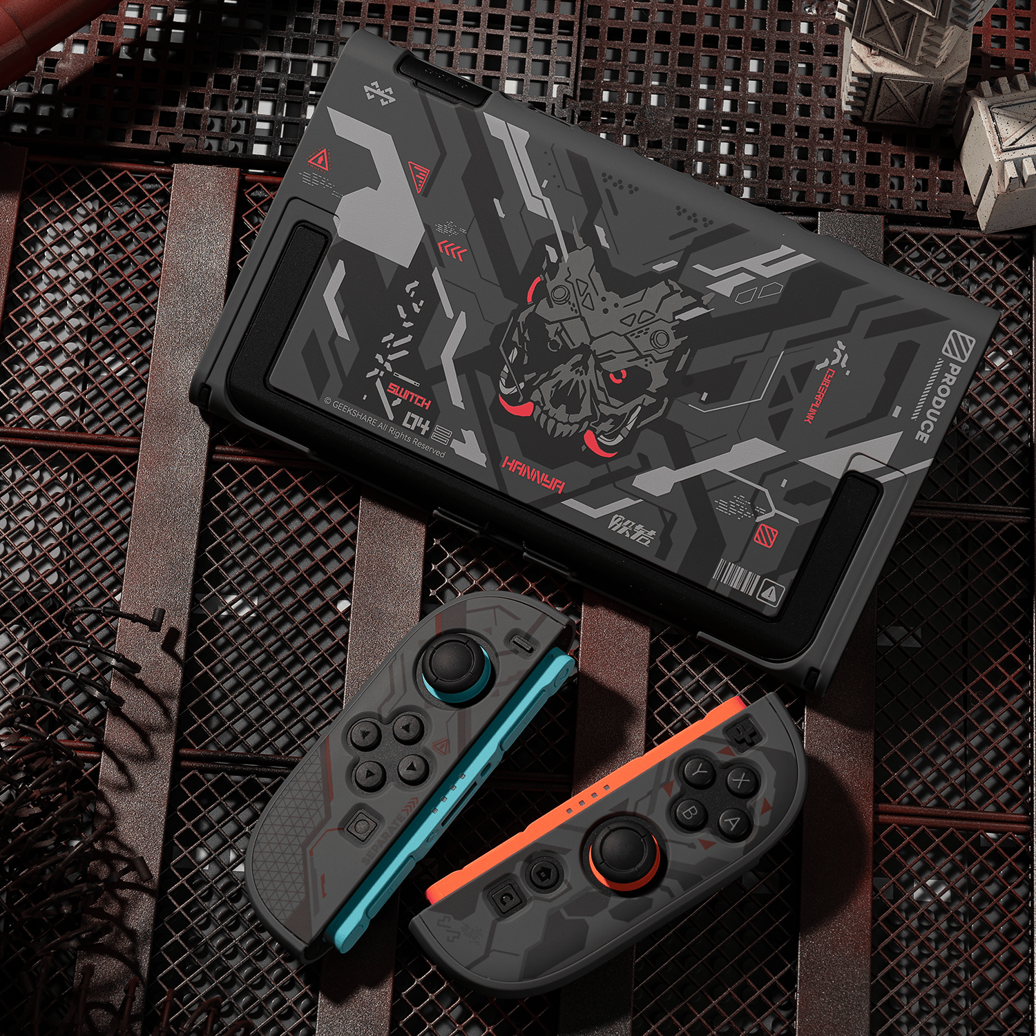 GeekShare Cyber Mecha Protective Case for Switch 2 GeekShare Cyber Mecha Protective Case for Switch 2