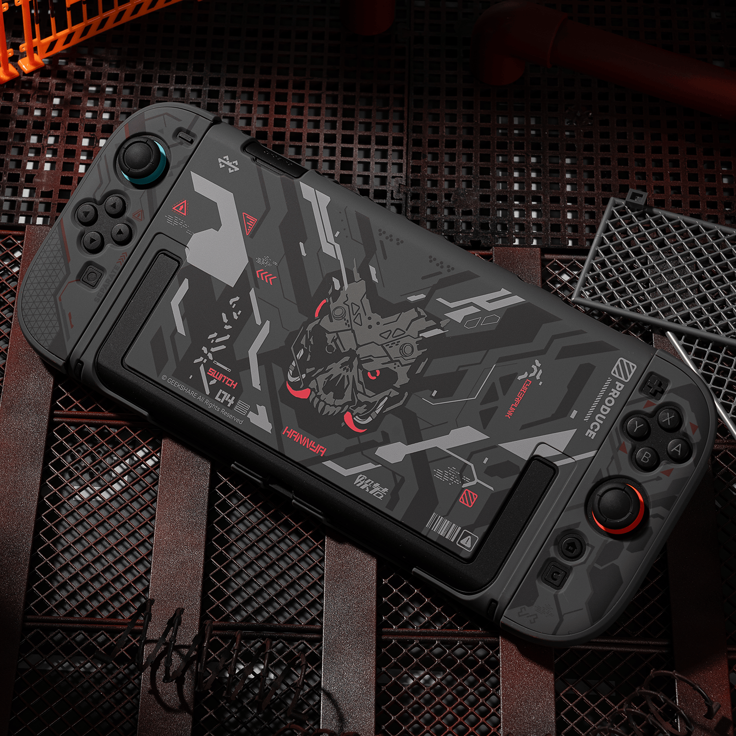 GeekShare Cyber Mecha Protective Case for Switch 2 GeekShare Cyber Mecha Protective Case for Switch 2