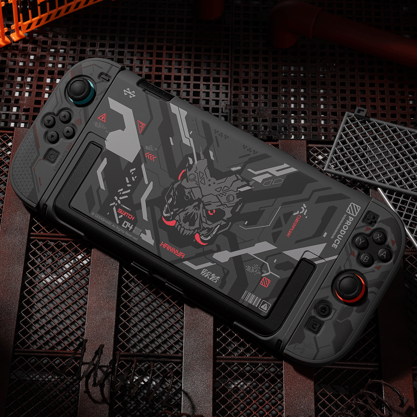 GeekShare Cyber Mecha Protective Case for Switch 2 GeekShare Cyber Mecha Protective Case for Switch 2