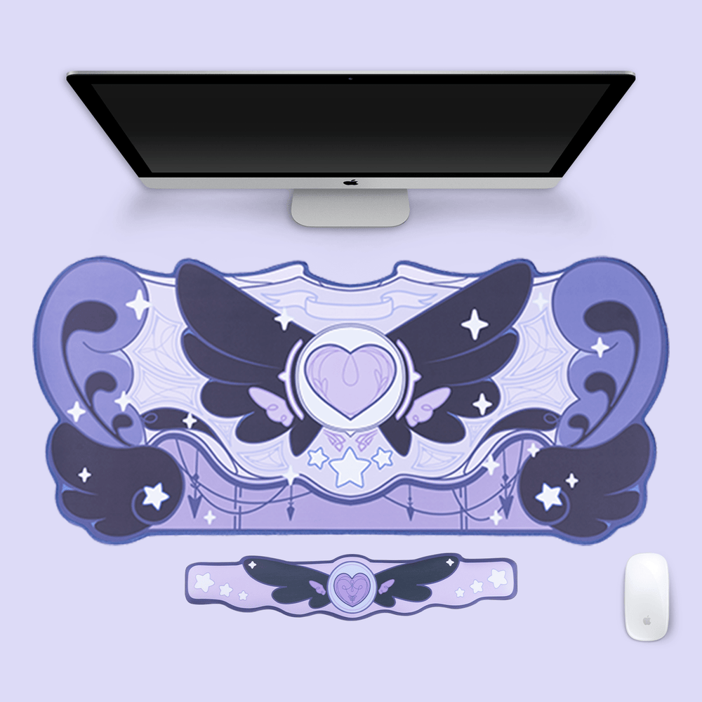 
            
                Load image into Gallery viewer, GeekShare Dark Star Wings Mouse Pad
            
        