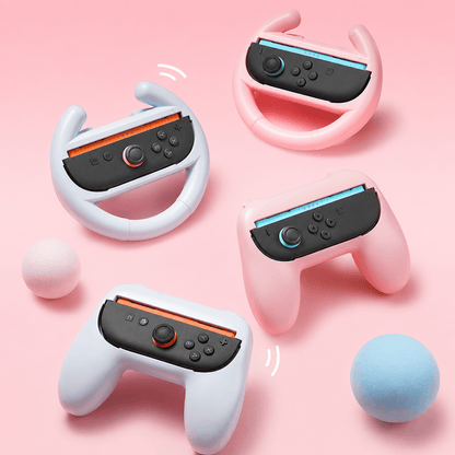 GeekShare Enhanced Joy-Con Grip Set for Switch 2 – Pink & Blue GeekShare Joy-Con Enhanced Grip Set for Switch 2