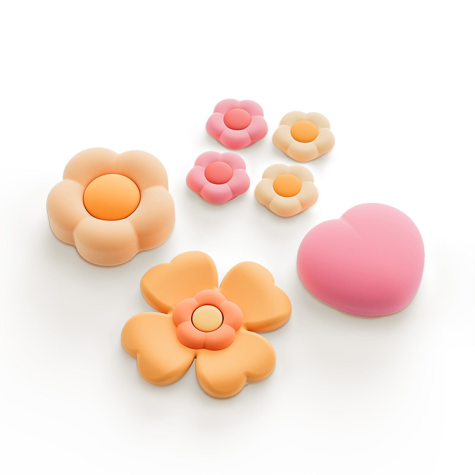 GeekShare Heart Flower Button Caps for Switch 2 GeekShare Heart Flower Button Caps for Switch 2