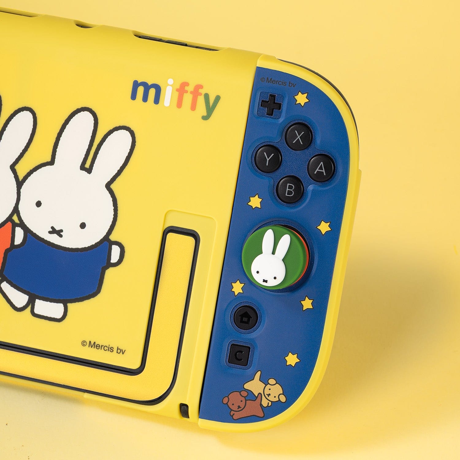 GeekShare Hello Miffy Split Hollow Protective Case |Colorful / White / Semi-Transparent  for Switch 2 GeekShare Hello Miffy Split Hollow Protective Case |Colorful / White / Semi-Transparent  for Switch 2