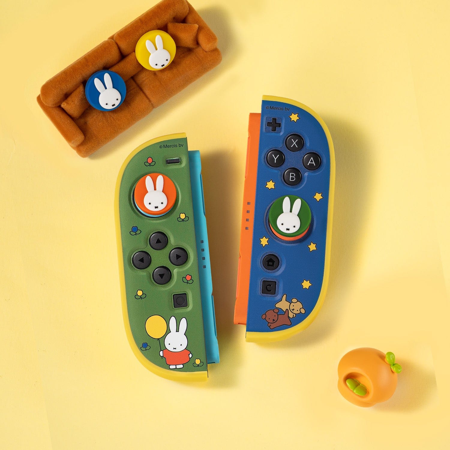 GeekShare Hello Miffy Split Hollow Protective Case |Colorful / White / Semi-Transparent  for Switch 2 GeekShare Hello Miffy Split Hollow Protective Case |Colorful / White / Semi-Transparent  for Switch 2