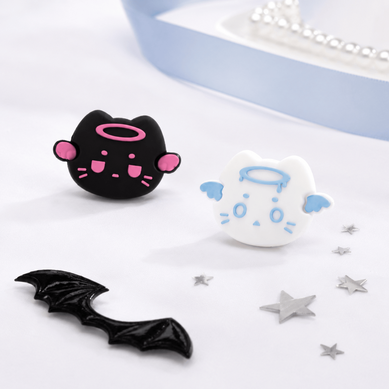 GeekShare Inverted Kitty Thumb Grips for Switch 2 GeekShare Inverted Kitty Thumb Grips for Switch 2