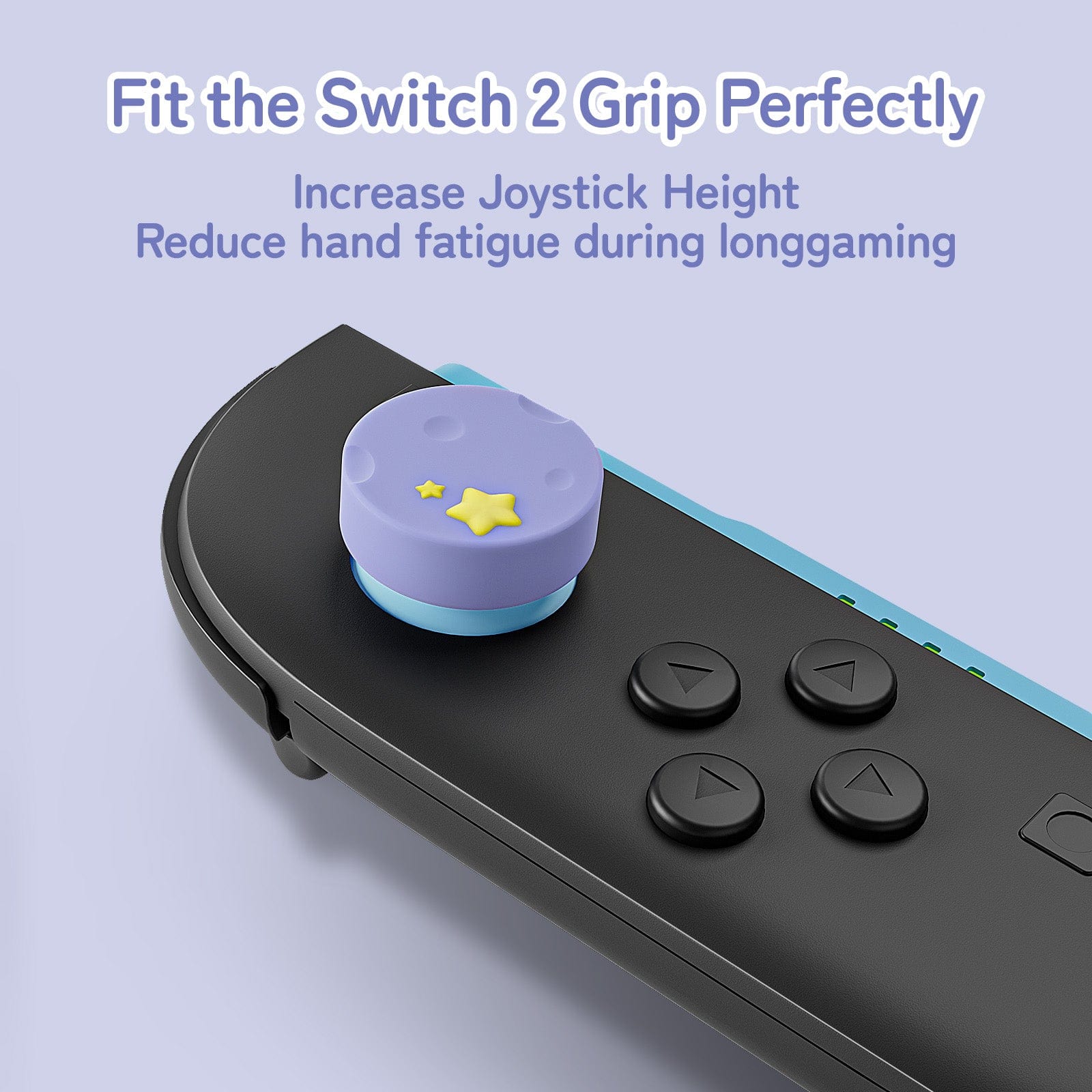 GeekShare Joy Planet Button Caps for Switch 2 GeekShare Joy Planet Button Caps for Switch 2