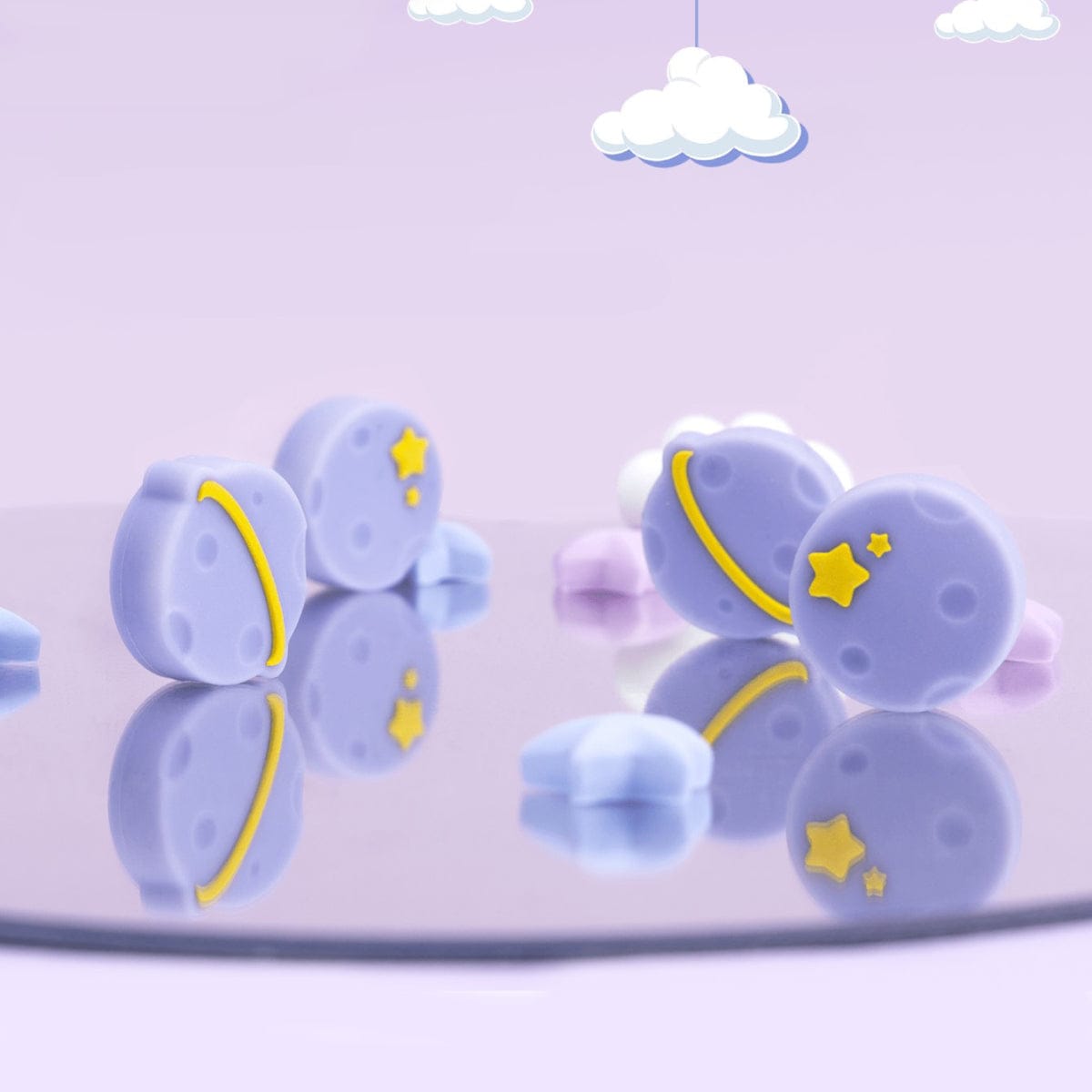 GeekShare Joy Planet Button Caps for Switch 2 GeekShare Joy Planet Button Caps for Switch 2