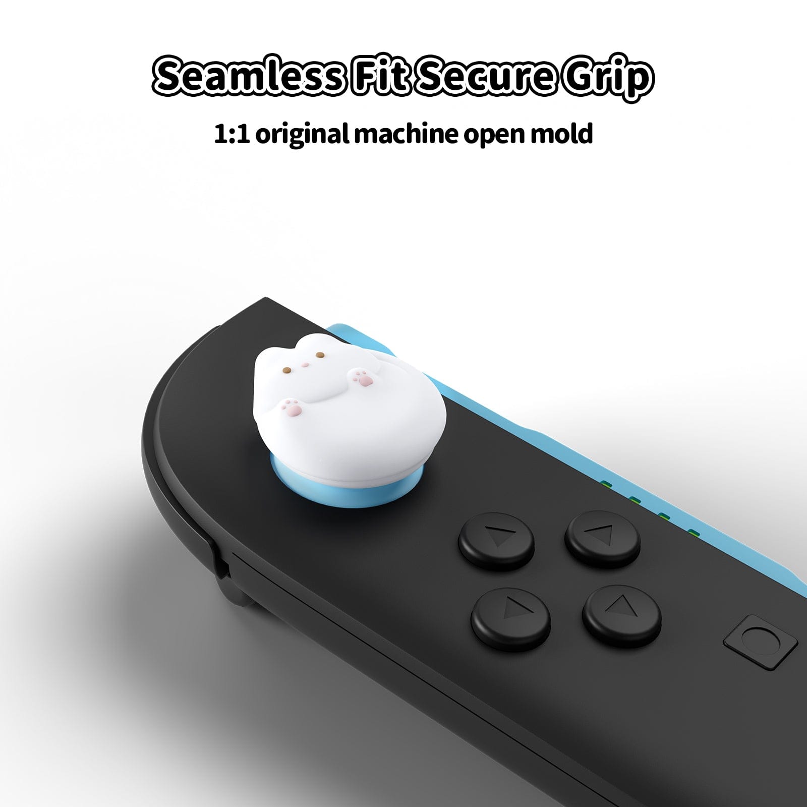 GeekShare Kitty Bun Thumb Grip Caps for Switch 2 GeekShare Kitty Bun Thumb Grip Caps for Switch 2