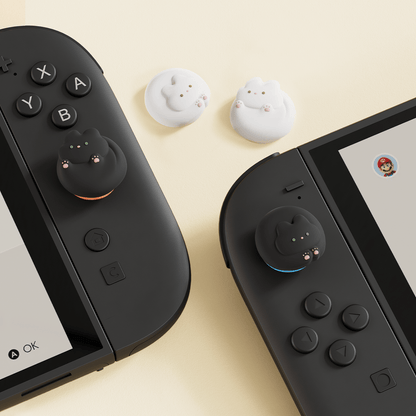 GeekShare Kitty Bun Thumb Grip Caps for Switch 2 GeekShare Kitty Bun Thumb Grip Caps for Switch 2