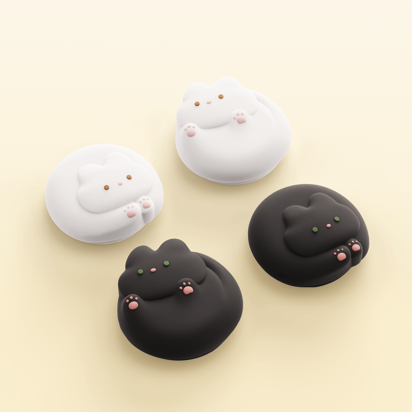 GeekShare Kitty Bun Thumb Grip Caps for Switch 2 GeekShare Kitty Bun Thumb Grip Caps for Switch 2