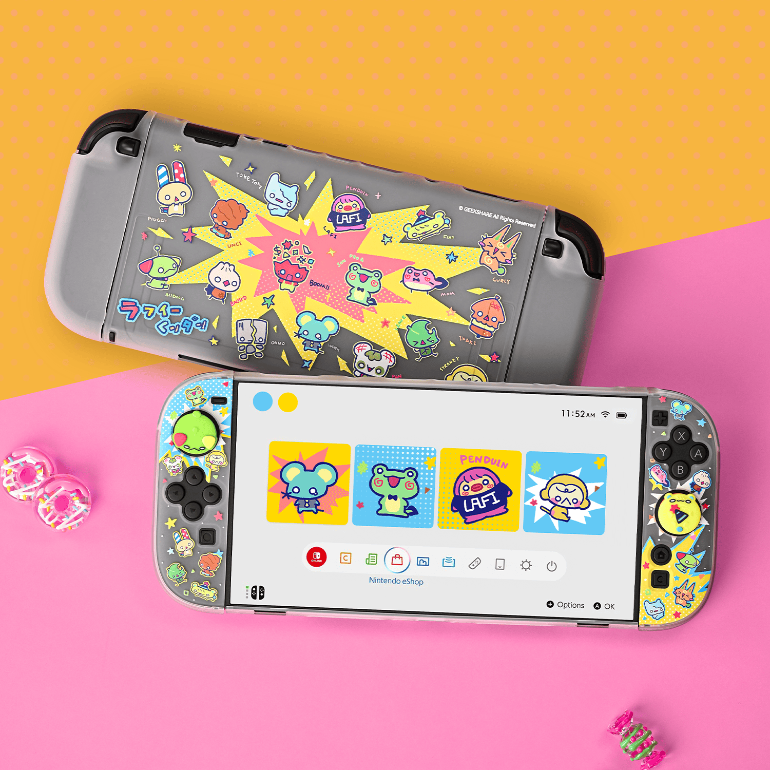 GeekShare LAFI Legion Protective Case for Switch 2 GeekShare LAFI Legion Protective Case for Switch 2