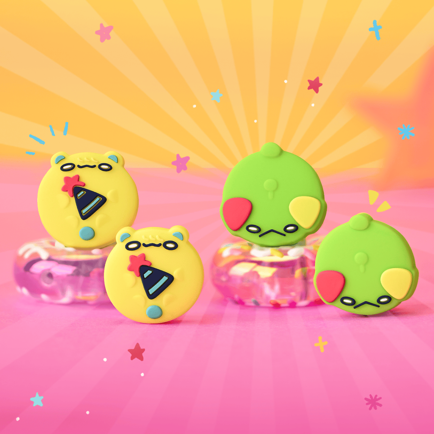 GeekShare LAFI Legion  Thumb Grip Caps for Switch 2/Switch/OLED/Lite GeekShare LAFI Legion  Thumb Grip Caps for Switch 2/Switch/OLED/Lite