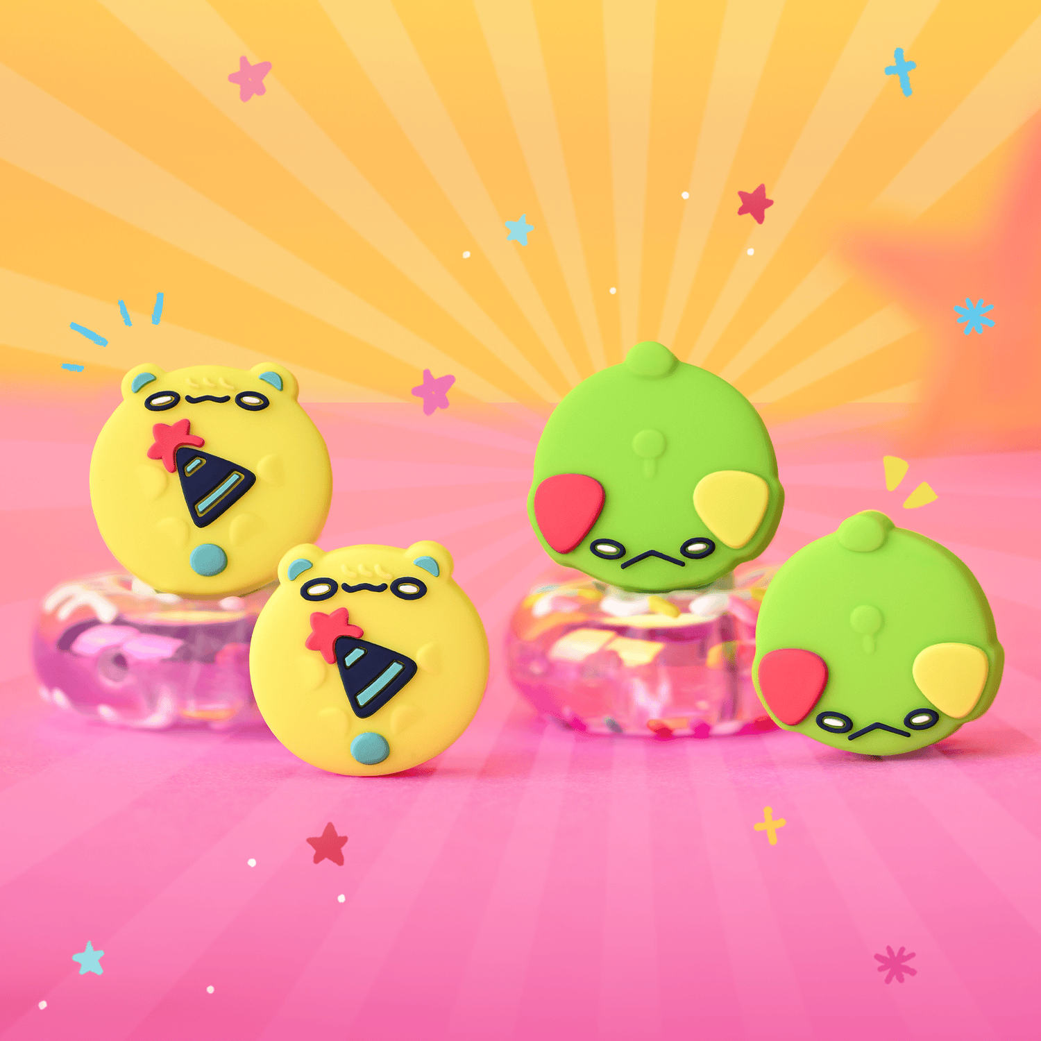 GeekShare LAFI Legion  Thumb Grip Caps for Switch 2/Switch/OLED/Lite GeekShare LAFI Legion  Thumb Grip Caps for Switch 2/Switch/OLED/Lite