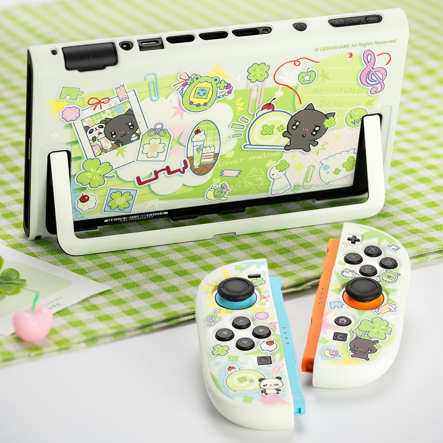 GeekShare “Lucky Memo” Split Hollow Protective Case for Switch 2 GeekShare “Lucky Memo” Split Hollow Protective Case for Switch 2