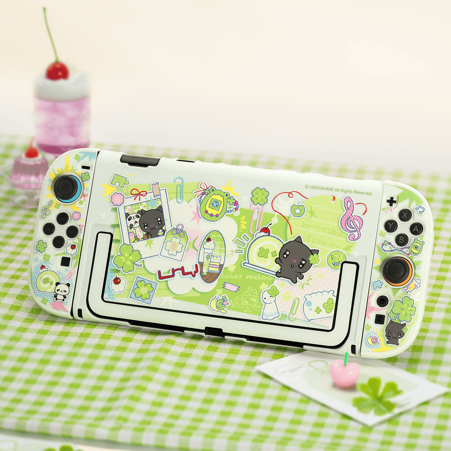 GeekShare “Lucky Memo” Split Hollow Protective Case for Switch 2 GeekShare “Lucky Memo” Split Hollow Protective Case for Switch 2