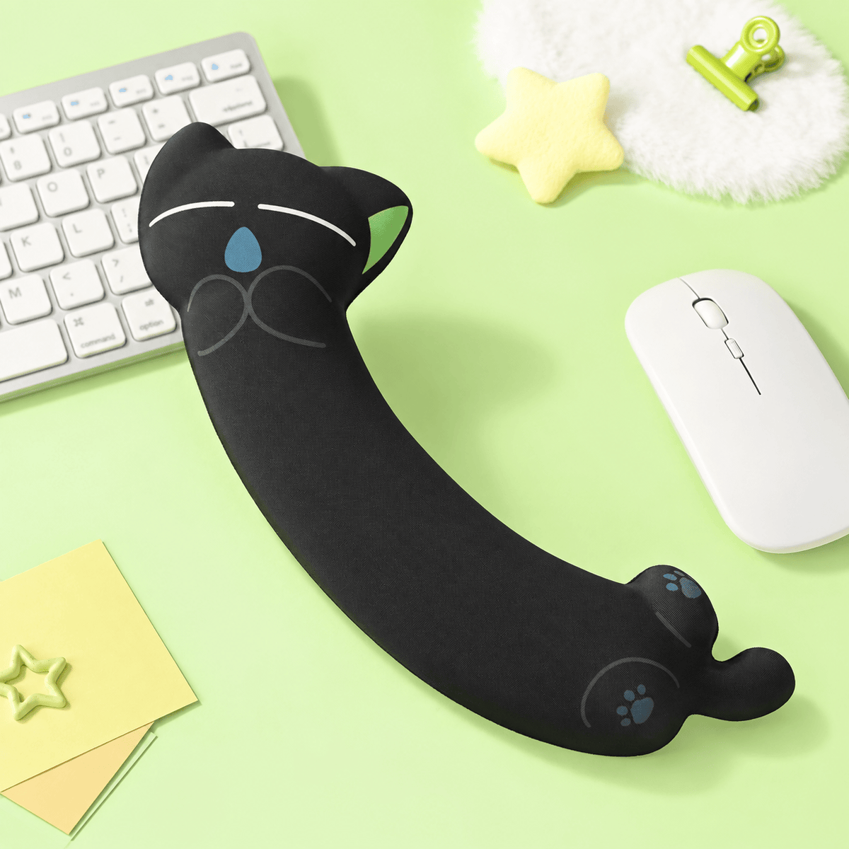 GeekShare Luo Xiaohei HEI Series Cat Mouse Wrist Rest GeekShare Luo Xiaohei HEI Series Cat Mouse Wrist Rest