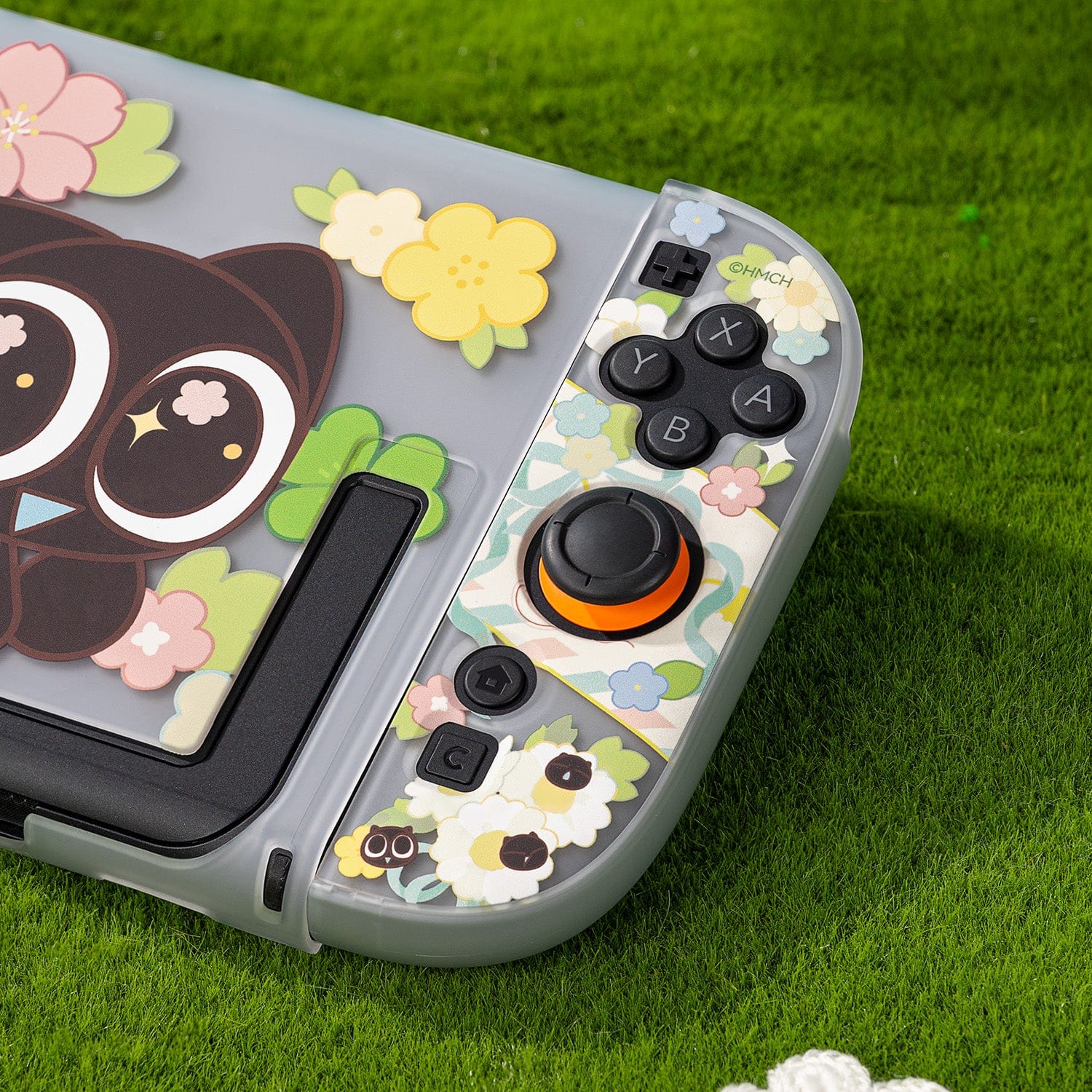 GeekShare  Luo Xiaohei “Spring Letter” Split Hollow Protective Case for Switch 2 GeekShare  Luo Xiaohei “Spring Letter” Split Hollow Protective Case for Switch 2