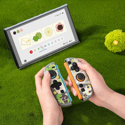 GeekShare  Luo Xiaohei “Spring Letter” Split Hollow Protective Case for Switch 2 GeekShare  Luo Xiaohei “Spring Letter” Split Hollow Protective Case for Switch 2