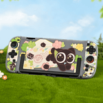 GeekShare  Luo Xiaohei “Spring Letter” Split Hollow Protective Case for Switch 2 GeekShare  Luo Xiaohei “Spring Letter” Split Hollow Protective Case for Switch 2