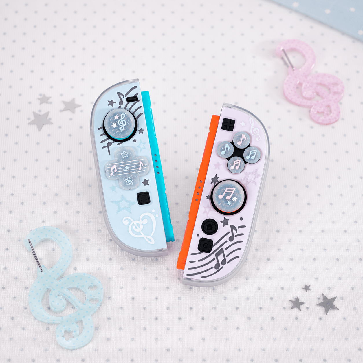 GeekShare Memory Notes Thumb Grip Caps & Button Decal Set for Switch 2 GeekShare Memory Notes Thumb Grip Caps & Button Decal Set for Switch 2