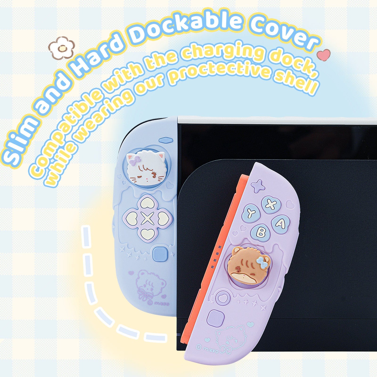 GeekShare Mikko “Sweet Confessions” Silicone Controller Protective Case Set for Switch 2 GeekShare Mikko “Sweet Confessions” Silicone Controller Protective Case Set for Switch 2