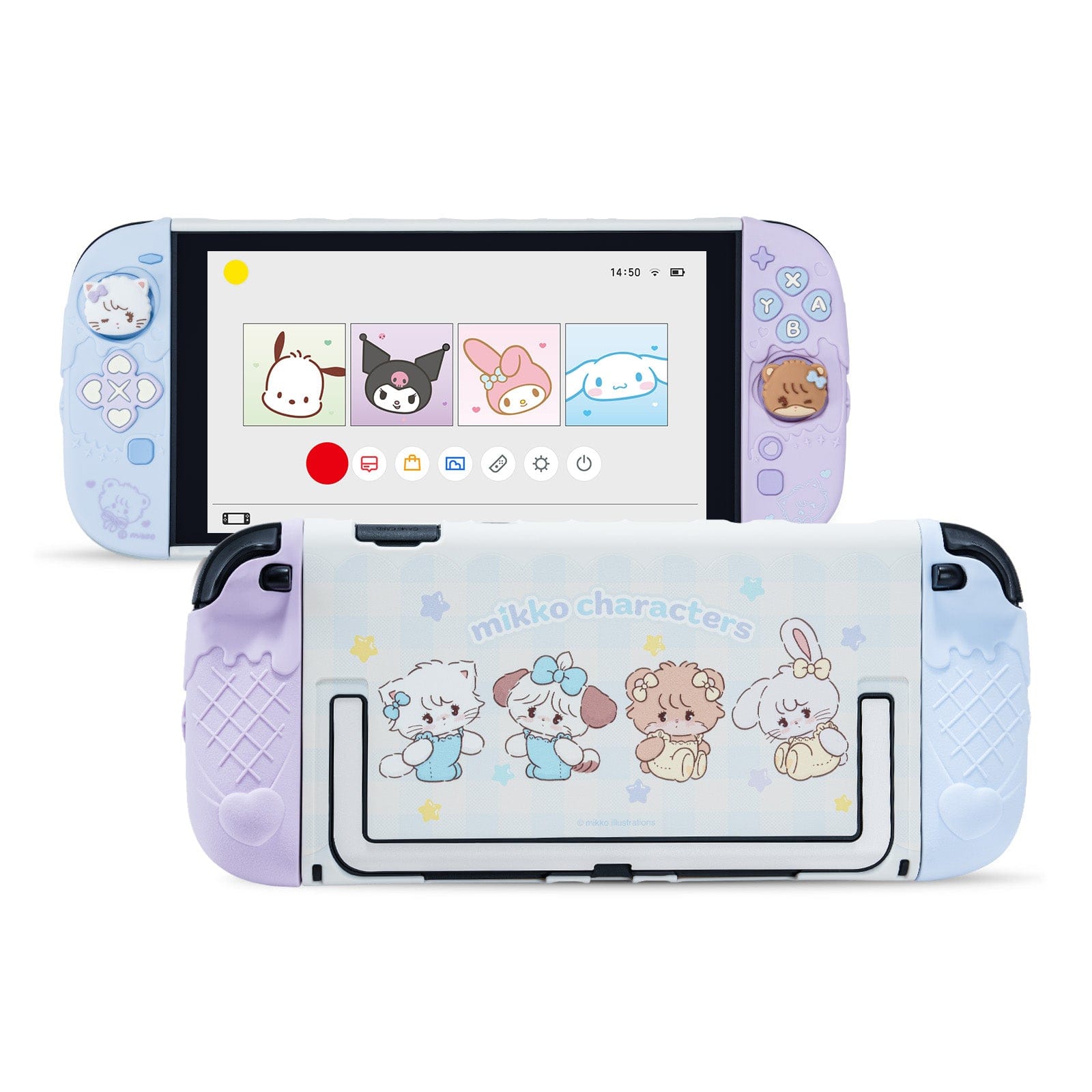 GeekShare Mikko “Sweet Confessions” Silicone Controller Protective Case Set for Switch 2 GeekShare Mikko “Sweet Confessions” Silicone Controller Protective Case Set for Switch 2