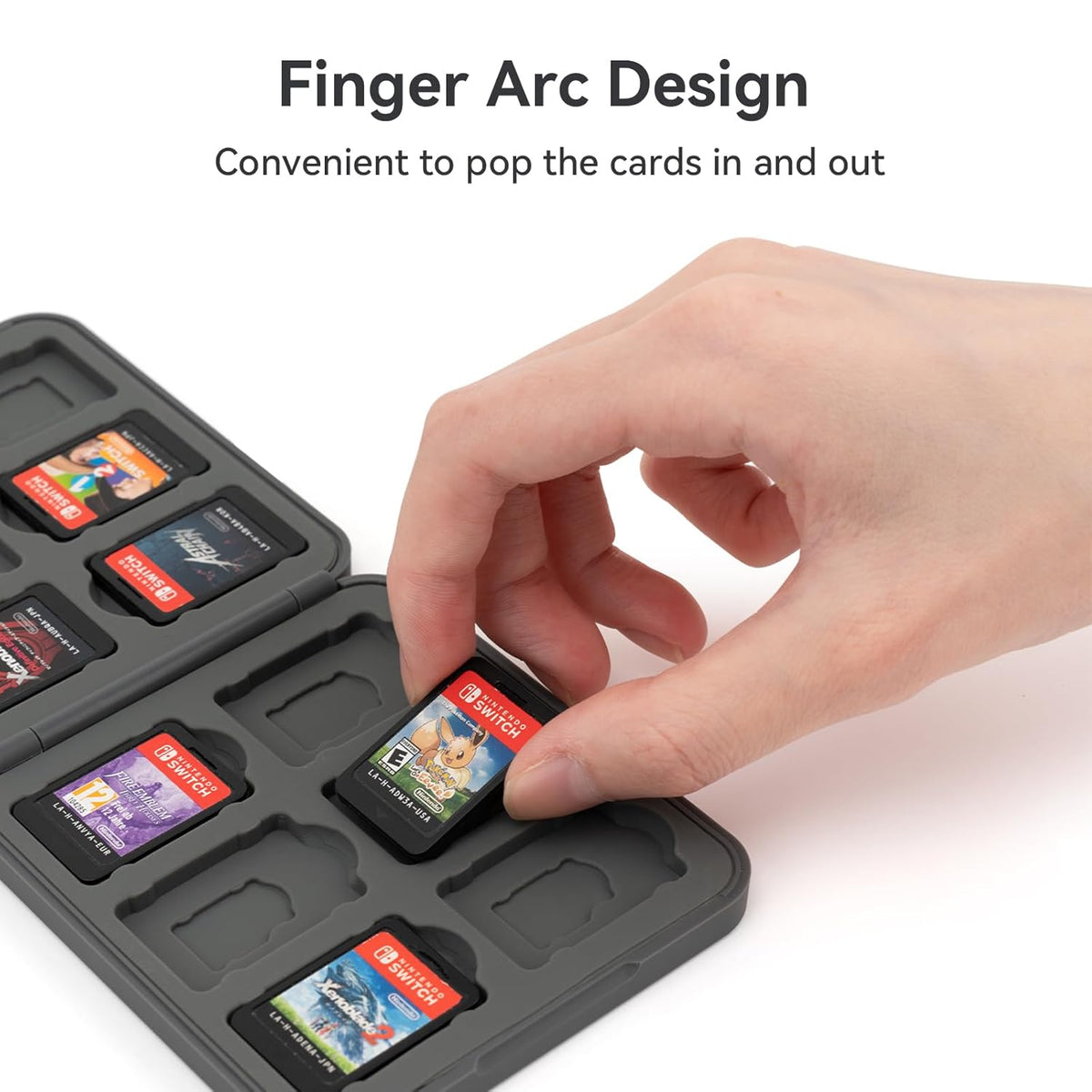 GeekShare Mysterious Kingdom Magnetic Game Card Case GeekShare Mysterious Kingdom Switch 2 Magnetic Game Card Case