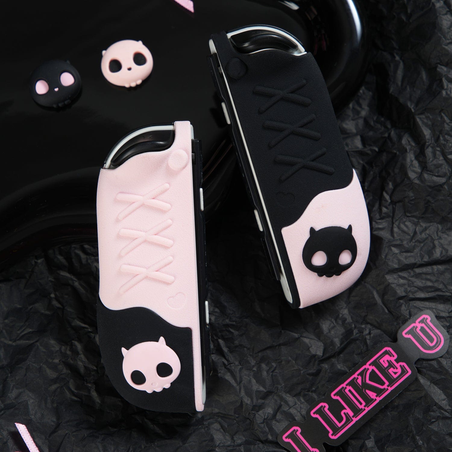 GeekShare Pink Skull Silicone Protective Case