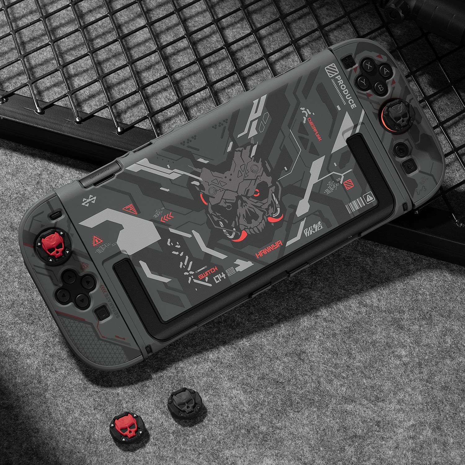 GeekShare Skull Thumb Grip Caps for switch 2 GeekShare Skull Thumb Grip Caps for switch 2