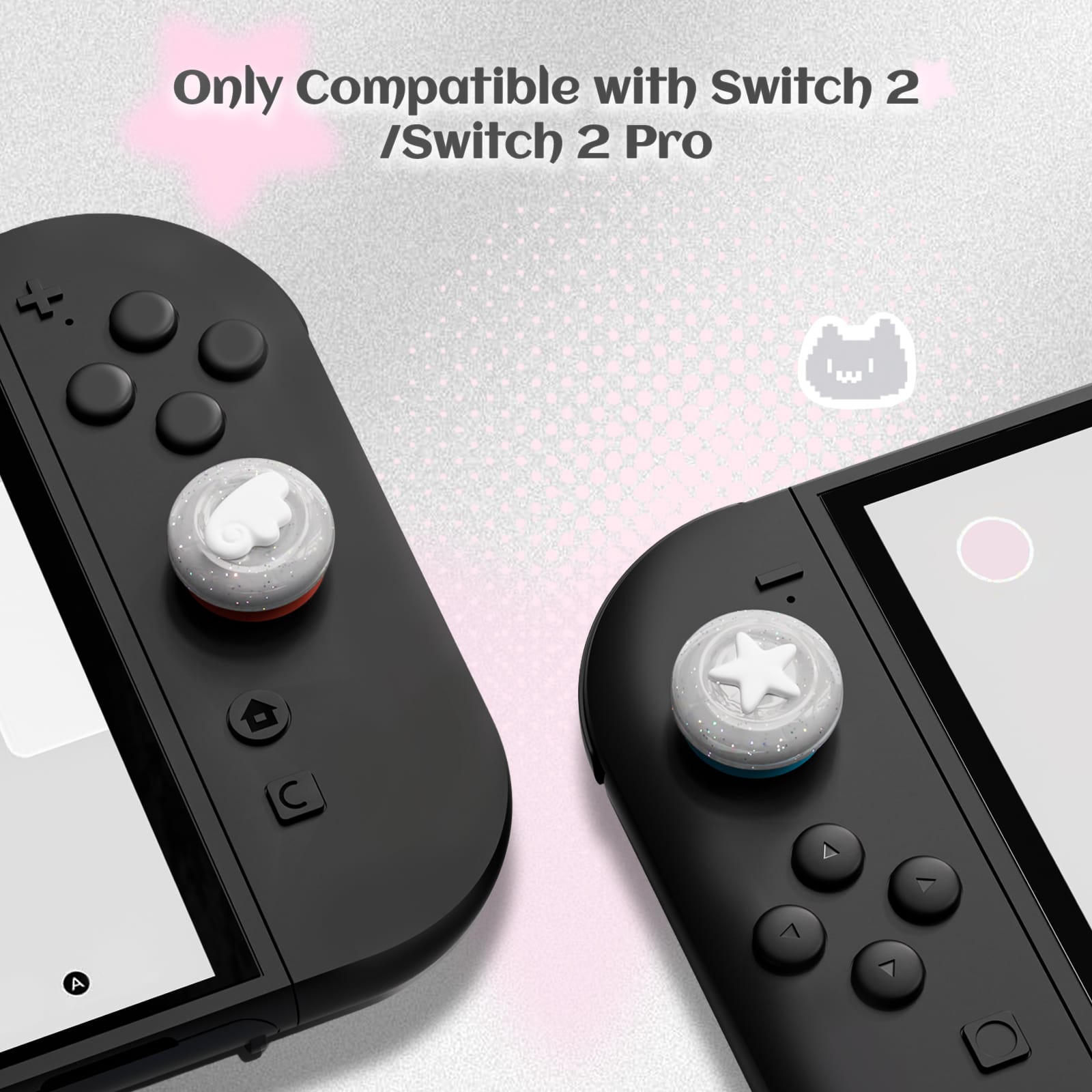 GeekShare Soap Bubble Joystick Cap for Switc 2 GeekShare Soap Bubble Joystick Cap for Switc 2